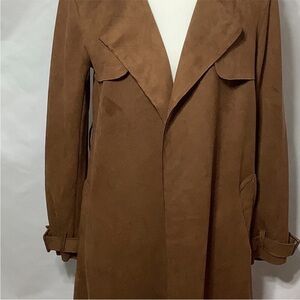 Magaschoni Classic Brown Trench Coat